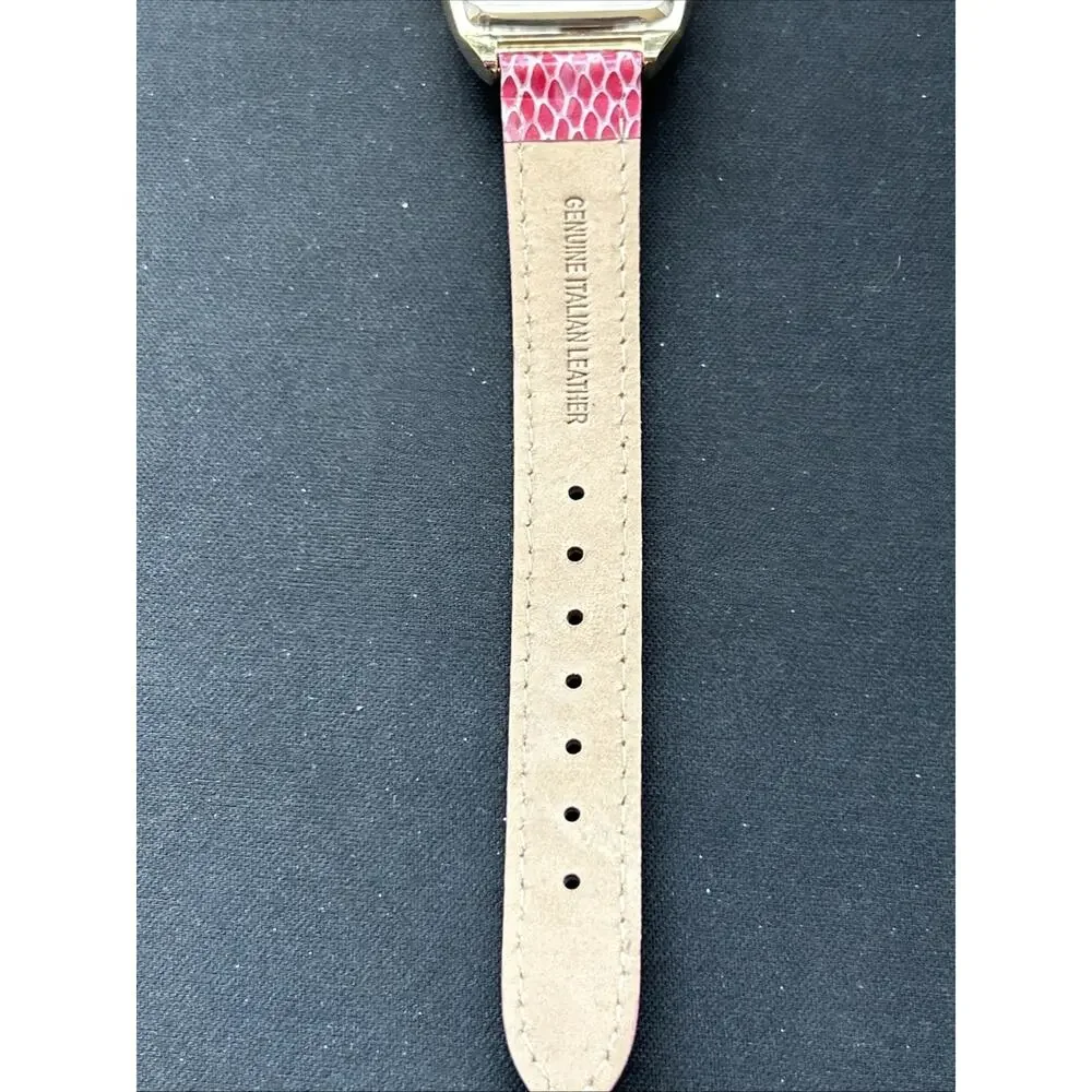 Gossip Gold Tone Pink Band Women’s Quartz Watch